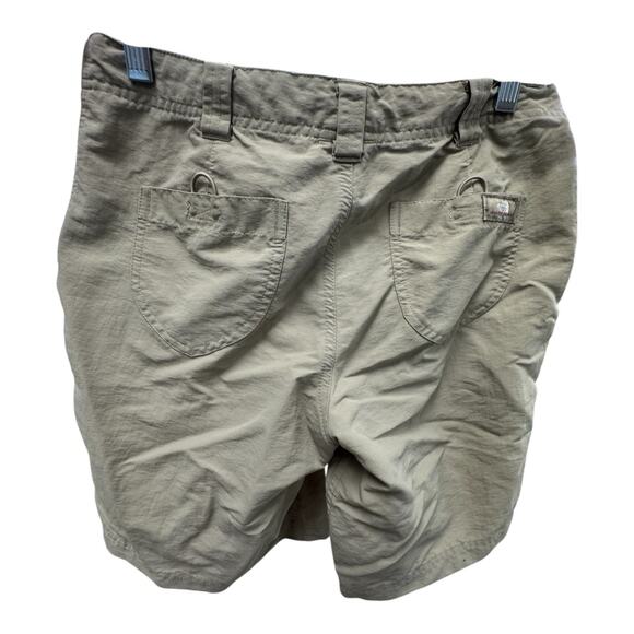 The North Face Shorts Women's 4 Nylon Tan Drawstring Short Gorpcore Hiking - Picture 7 of 7